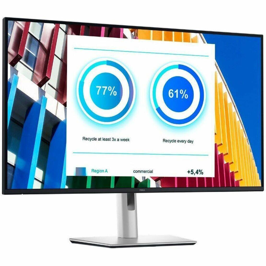 Dell - Pro Plus 31.5" IPS LED 100Hz Monitor (USB, HDMI) - Black, Gray, Dual Color