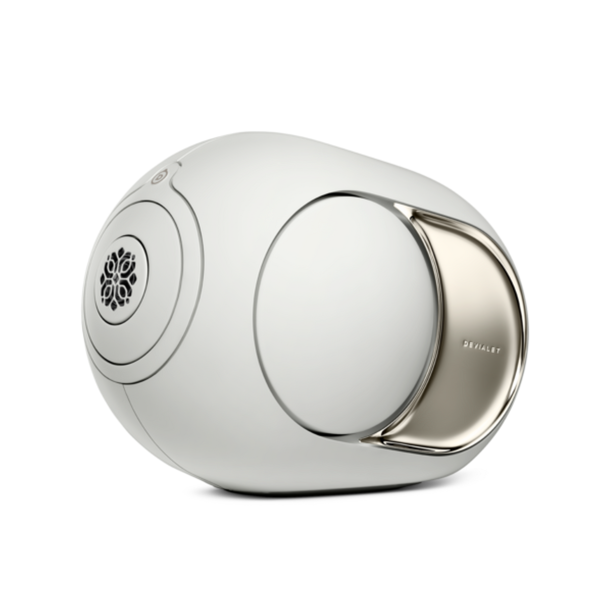 Devialet - Phantom Ultimate 108 dB Wireless Bookshelf Speaker - Light Pearl