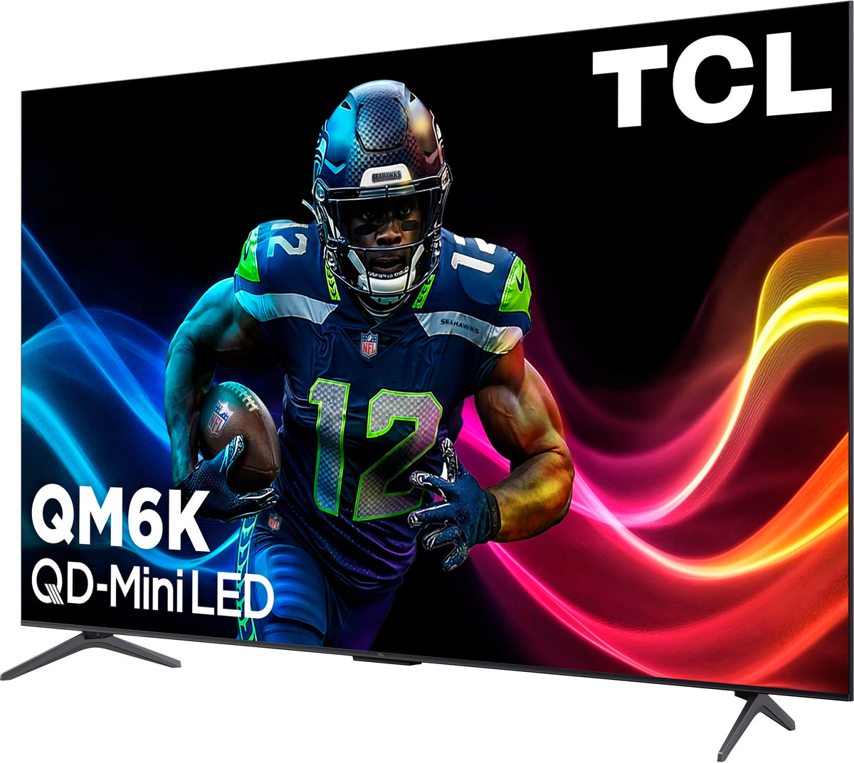 TCL - 55" QM6K Series 4K UHD HDR QD Mini LED Smart TV with Google TV with Gemini (2025)