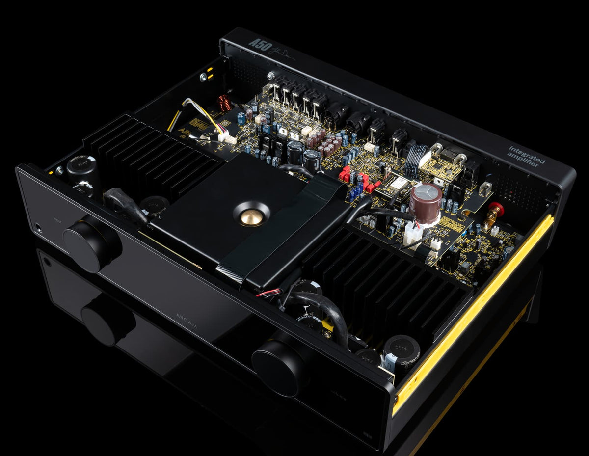 Arcam - A50 Signature 150Wx2ch Class G Integrated Amplifier - Black