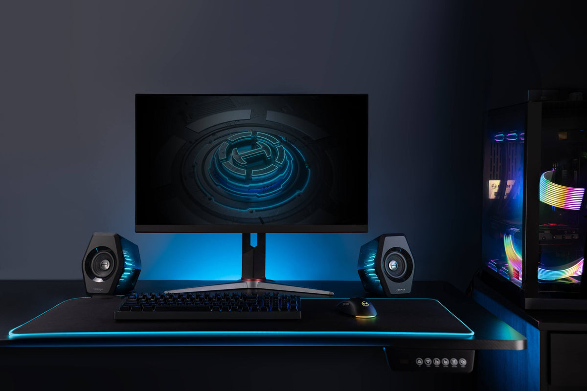 Edifier - G2000 Pro 2.0 Bluetooth Gaming Speakers with RGB Lighting (2-Piece) - Black