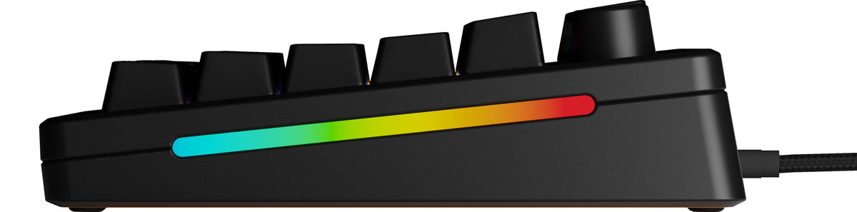 Glorious - GMMK 3 HE 75% Wired Hall-Effect Linear Switch Gaming Keyboard with Rapid Trigger and Adjustable Actuation - Black