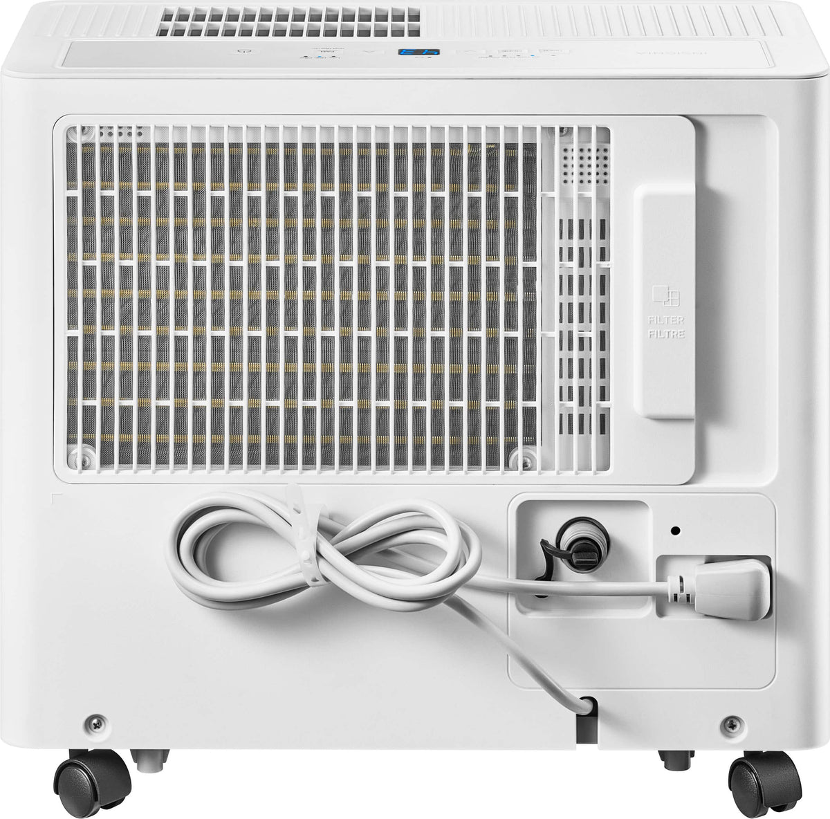 Insignia™ - 2,000 Sq. Ft. 35-Pint Portable Dehumidifier with 4.86 qt Bucket Capacity and ENERGY STAR Certification - White