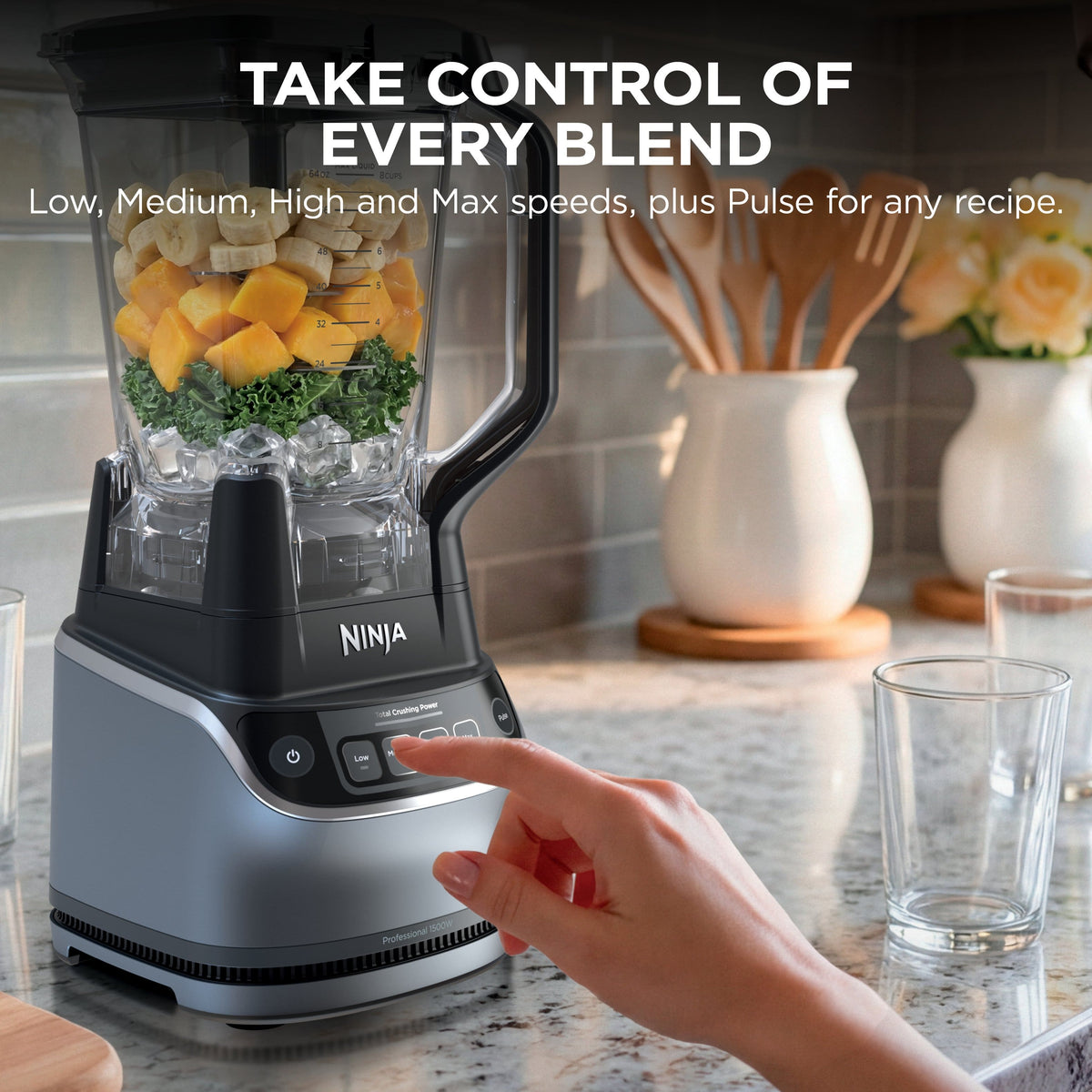 Ninja - UltraCrush Professional Kitchen System - Machine Gray