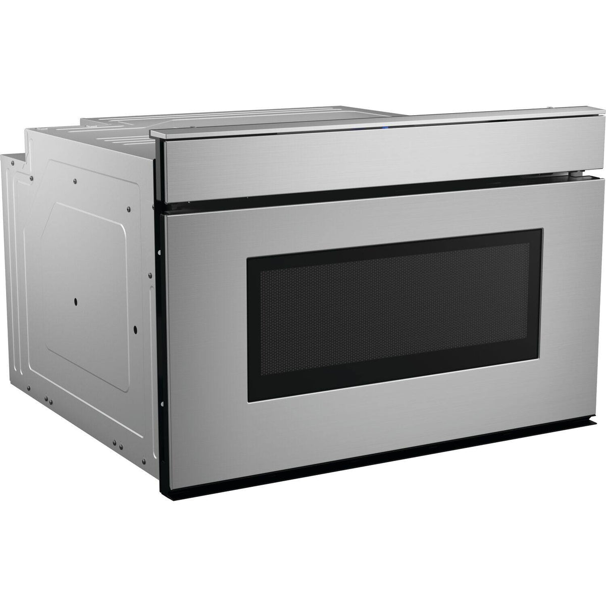Sharp - 24 In 1.2 CuFt Built-In Smart Microwave Drawer Oven with Sensor Cooking and Easy Wave Open - Stainless Steel