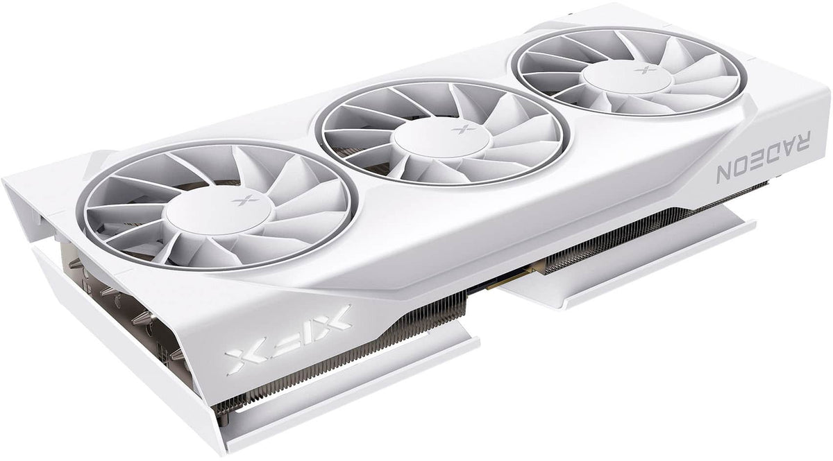 XFX - Swift AMD Radeon RX 9060XT 16GB GDDR6 PCI Express 5.0 Gaming Graphics Card - White