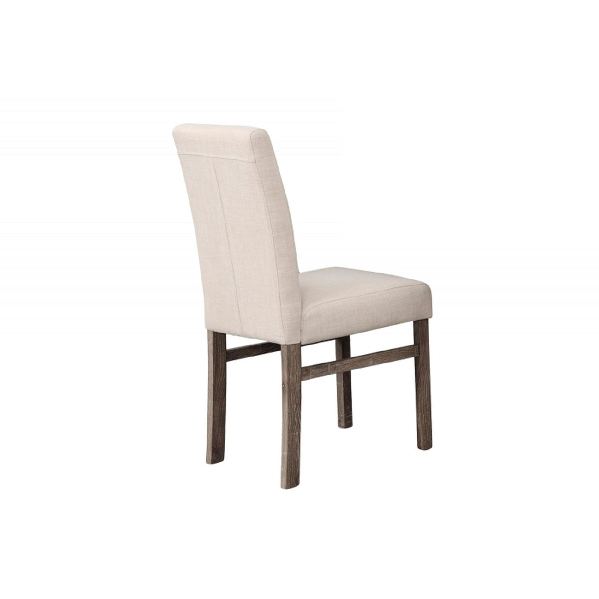 Silla de comedor tapizada de transición para cocina (juego de 2)