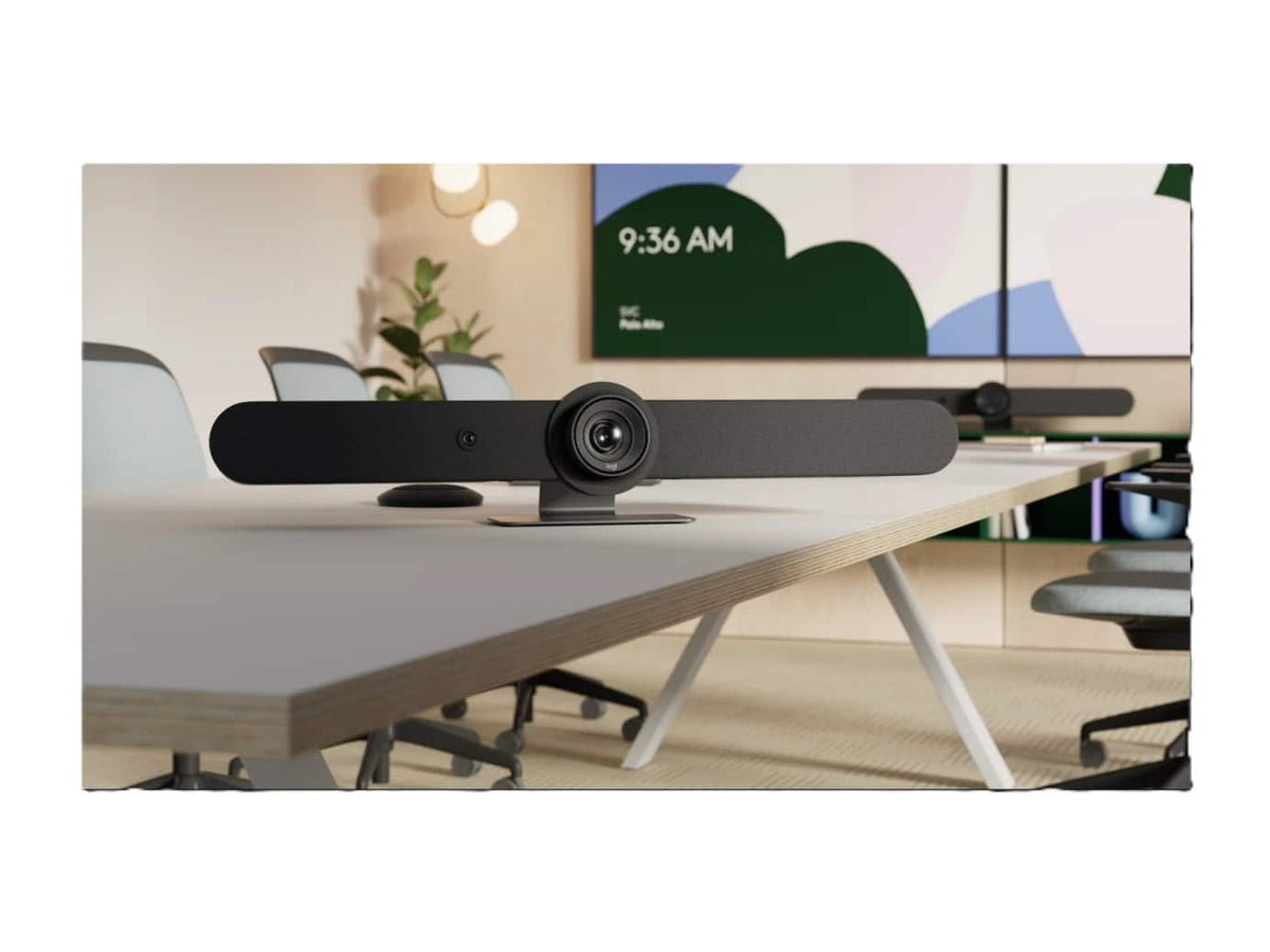 Logitech - Rally Bar All-in-one video Bar for Medium to Large Rooms - Graphite