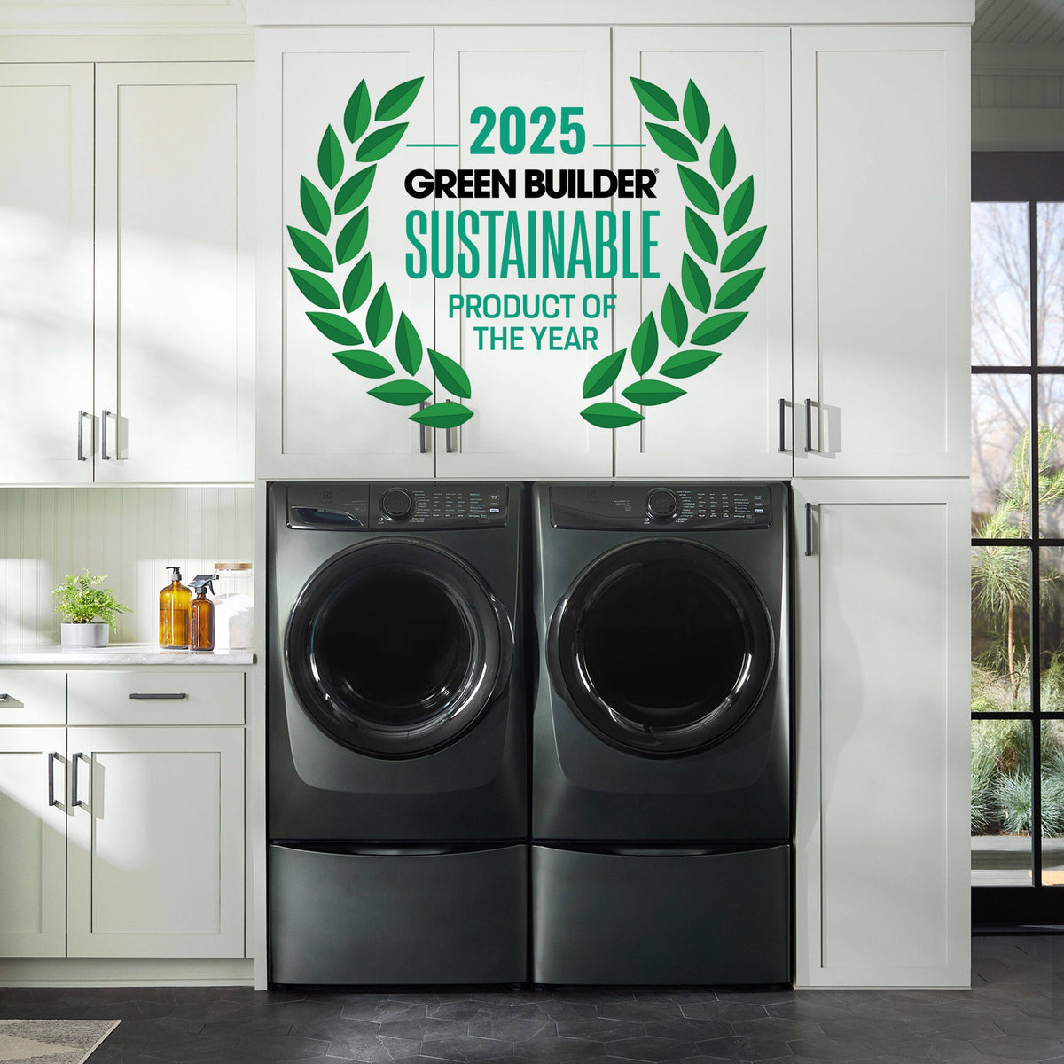 Electrolux - Front Load Perfect Steam™ Washer with LuxCare® Plus Wash and SmartBoost® - 4.5 Cu. Ft - Alpine