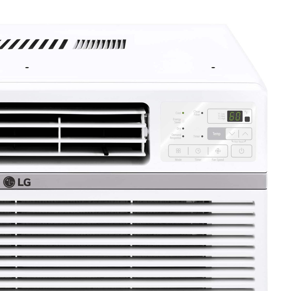 LG - 550 Sq. Ft. 12,000 BTU Window Air Conditioner - White