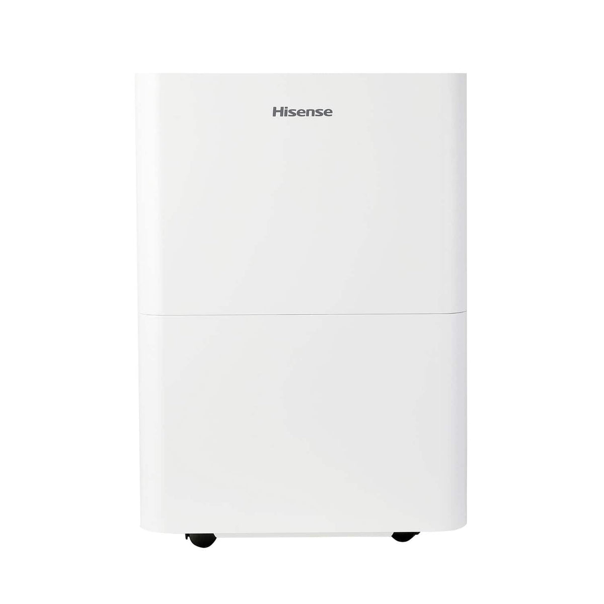 Hisense - 35 Pint 3000 Sq. Ft. 8 quarts Bucket Capacity Compact Dehumidifier with Slide-Out Bucket - White
