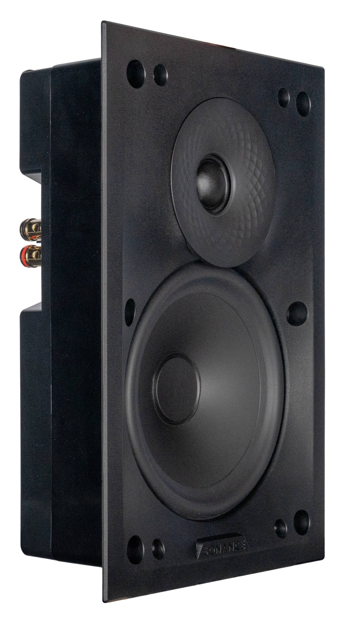 Sonance - VXXT6 RECTANGLE SINGLE SPEAKER - Visual Experience Extreme 6-1/2" 2-Way Indoor/Outdoor In wall Speaker (Each) - Paintable White