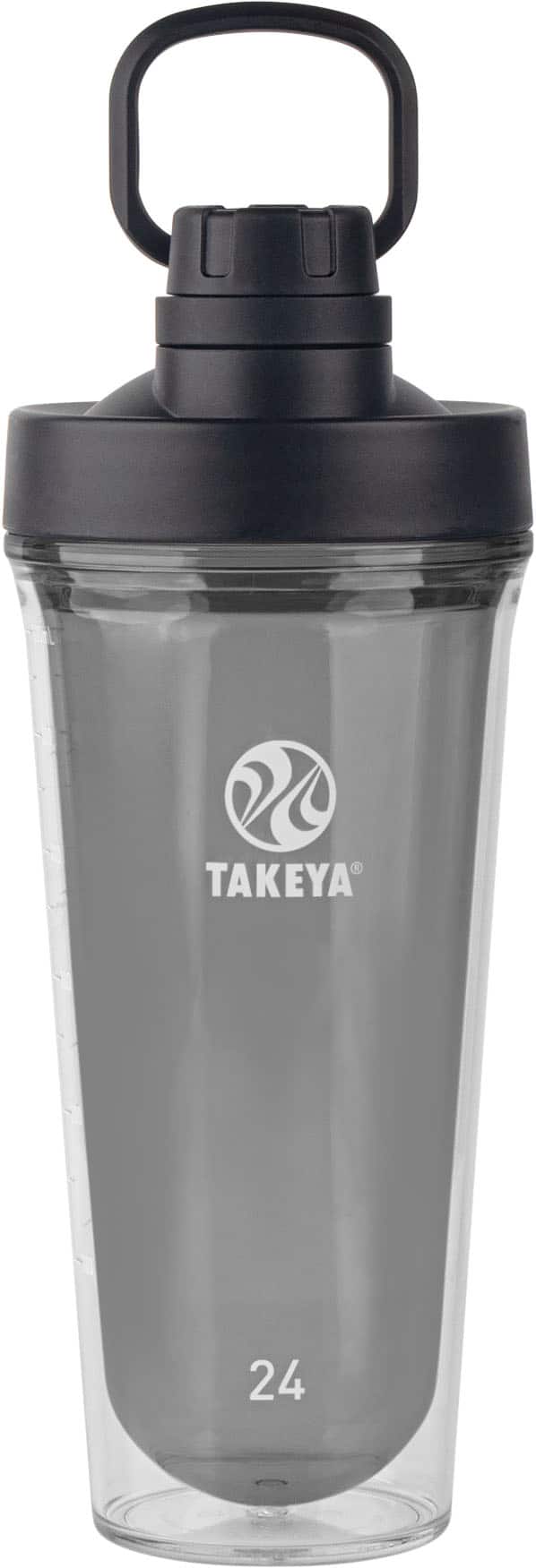 Takeya - Tritan 24-oz. Protein Shaker - Stormy Black