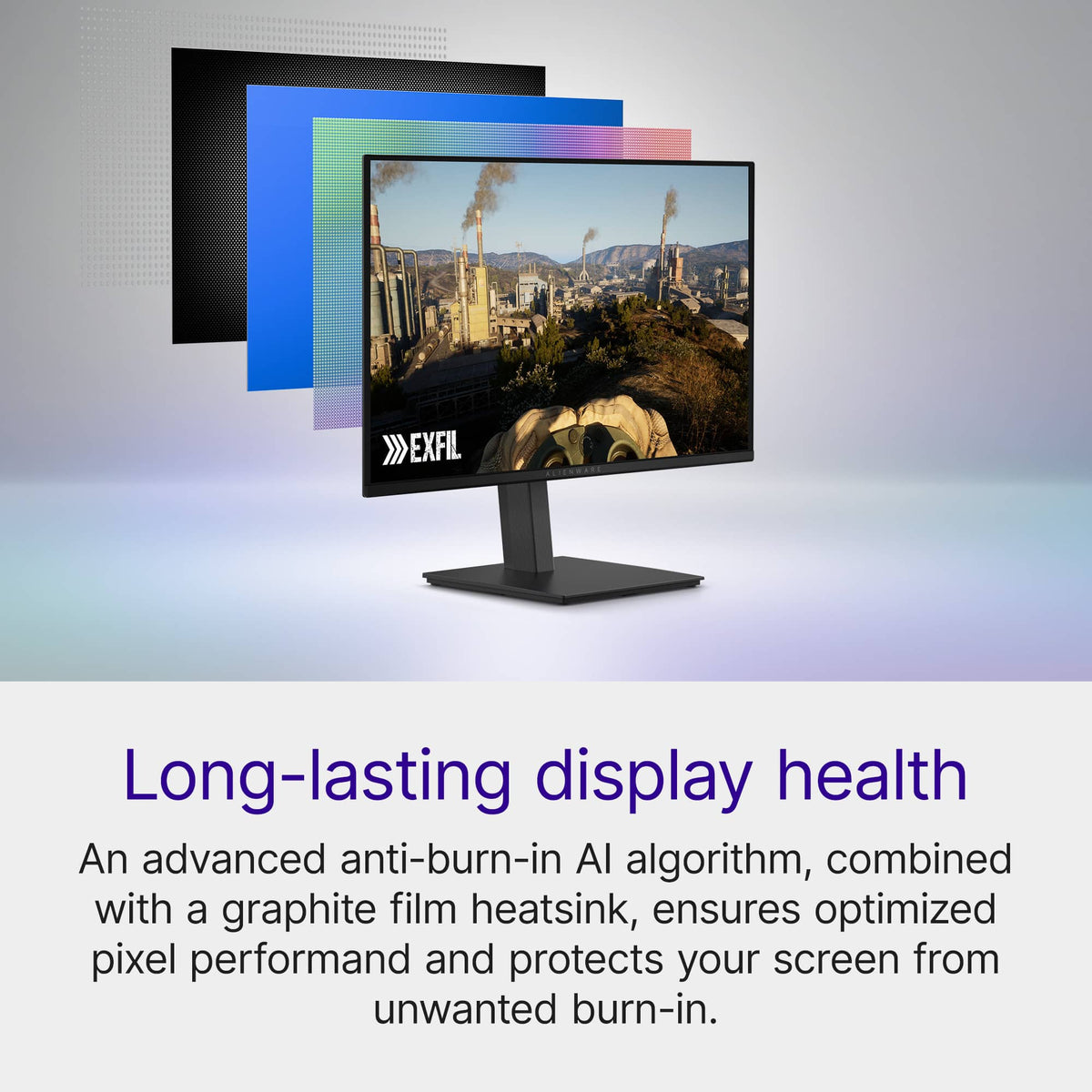 Alienware - AW2726DM 27" QD-OLED QHD 240Hz 0.03ms FreeSync Premium Pro Gaming Monitor with HDR (HDMI, DisplayPort) - Black