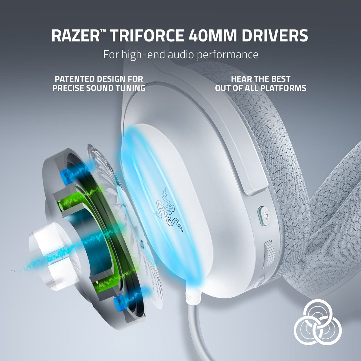 Razer - Barracuda X 2022 Edition Wireless Over-the-Ear Gaming Headset for PC, Mac, Playstation, Switch, Steam Deck, Mobile - Quartz