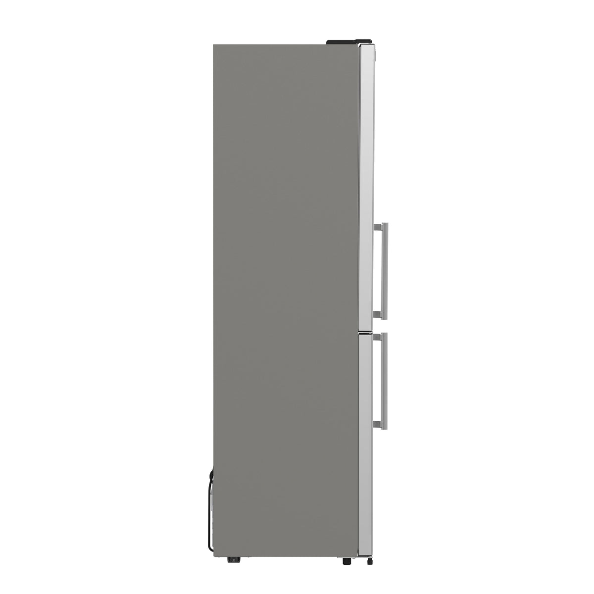 Forno Appliances - Guardia 10.8 Cu. Ft. Compact Fridge with Bottom Freezer - Stainless Steel
