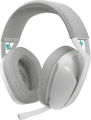 Logitech - G321 LIGHTSPEED Wireless Over-the-Ear Bluetooth Gaming Headset for Windows, PS4, PS5, Nintendo Switch, Mobile - White