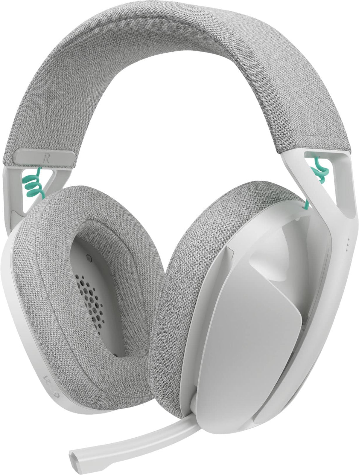 Logitech - G321 LIGHTSPEED Wireless Over-the-Ear Bluetooth Gaming Headset for Windows, PS4, PS5, Nintendo Switch, Mobile - White