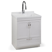 Maile - Fregadero para lavadero todo en uno con mueble