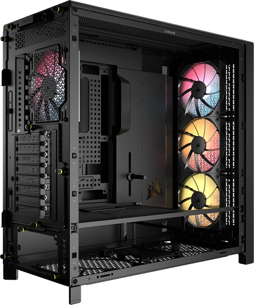 CORSAIR - 5000D RS ARGB Mid-Tower Modular PC Case - Black