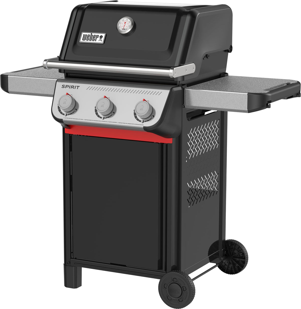 Weber - Spirit E-310 3 Burner Liquid Propane Gas Grill - Black