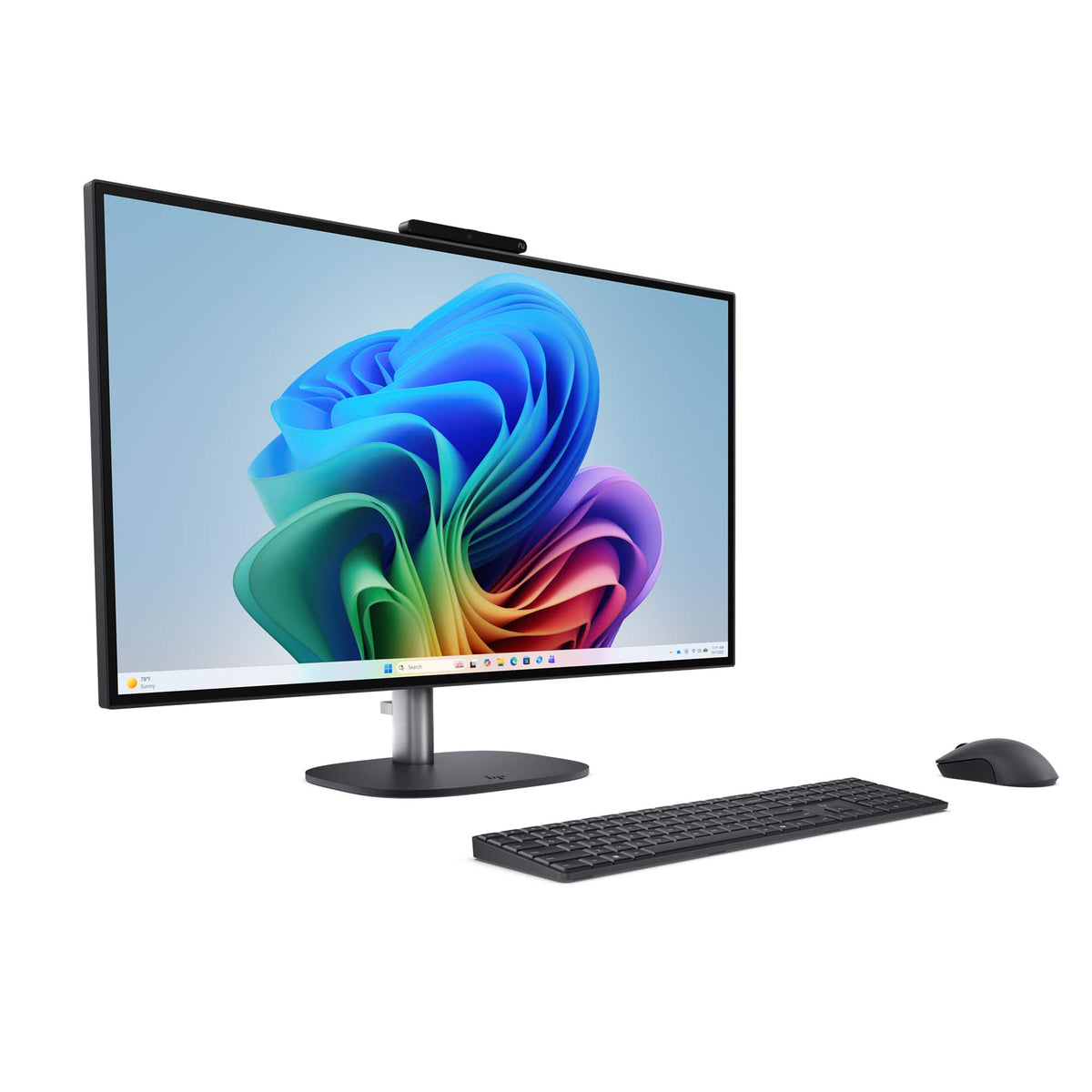 HP - OmniStudio X 27" QHD All-in-One w/ Adjustable Height - Intel Core Ultra 5 325 - 16GB Memory - 512GB SSD - Copilot+ PC - Eclipse Gray