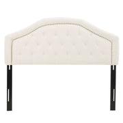 Kaarina - Contemporary Tufted Fabric Headboard