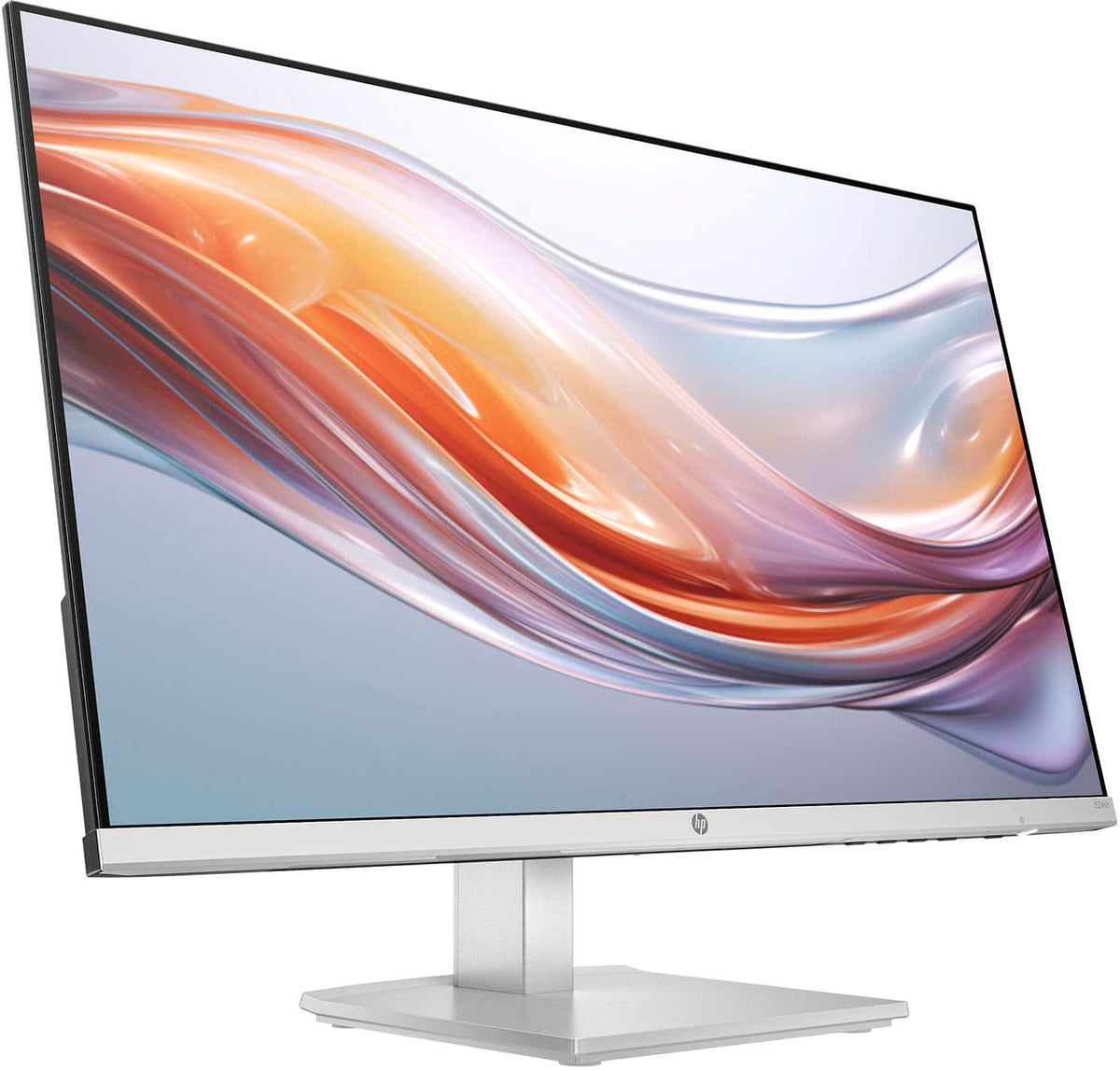 HP - 23.8" IPS LED FHD 100Hz Monitor with Adjustable Height (HDMI, VGA) - Silver & Black