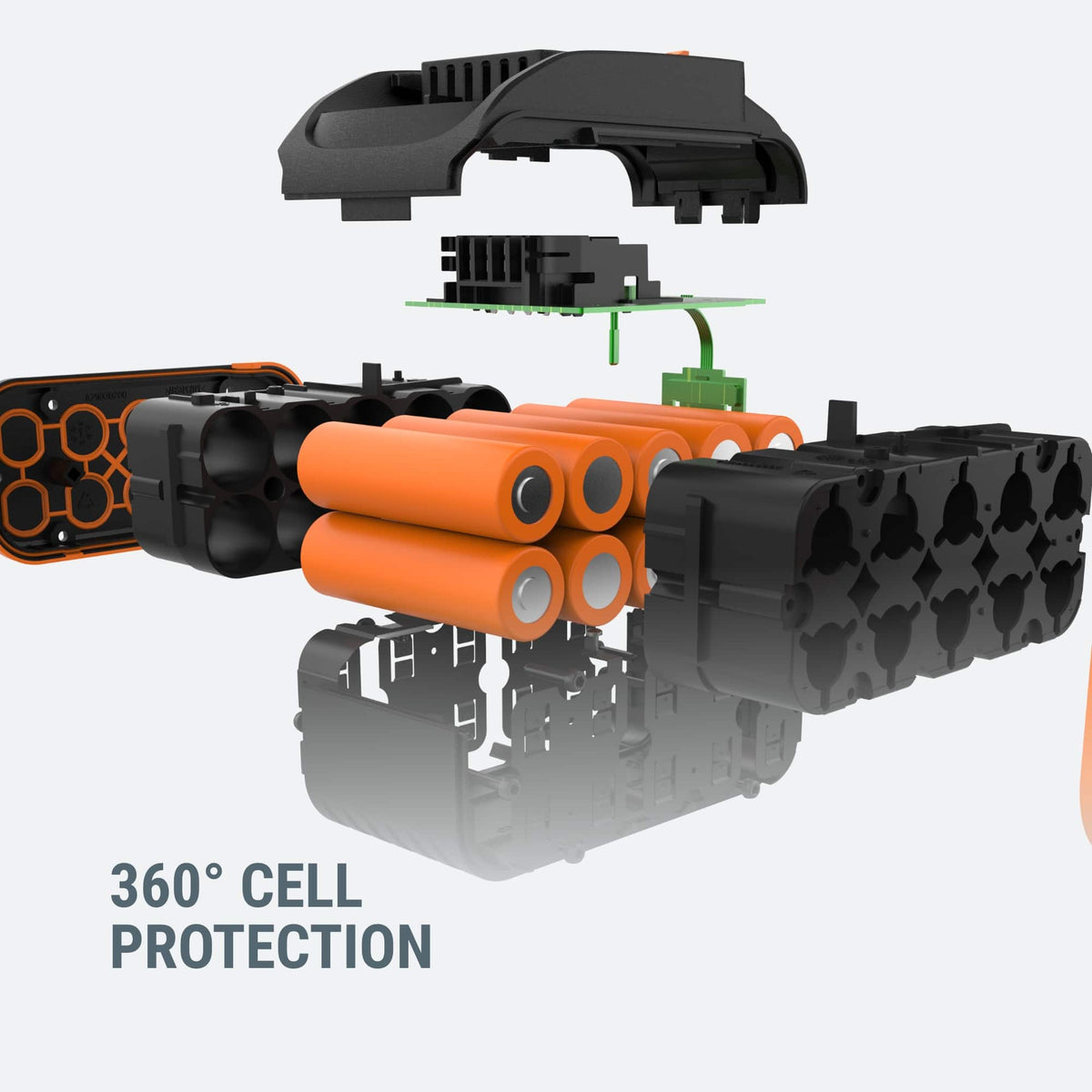 WORX - 20V Power Share PRO 4.0Ah Lithium Battery