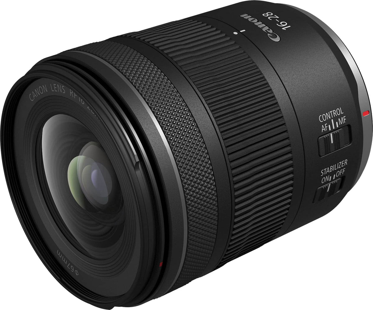 Canon - RF16-28mm F2.8 IS STM Wide-Angle Zoom Lens for EOS R-Series Cameras - Black