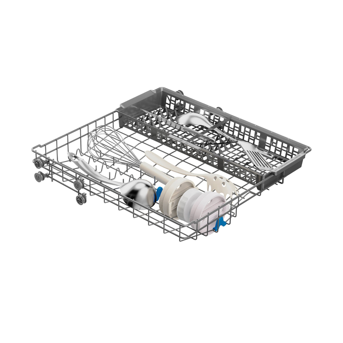 Midea - STRAWash 24" Top Control Built-In Dishwasher with Total Tumbler Clean, SENSOR TruDry, 44 dB - Stainless Steel