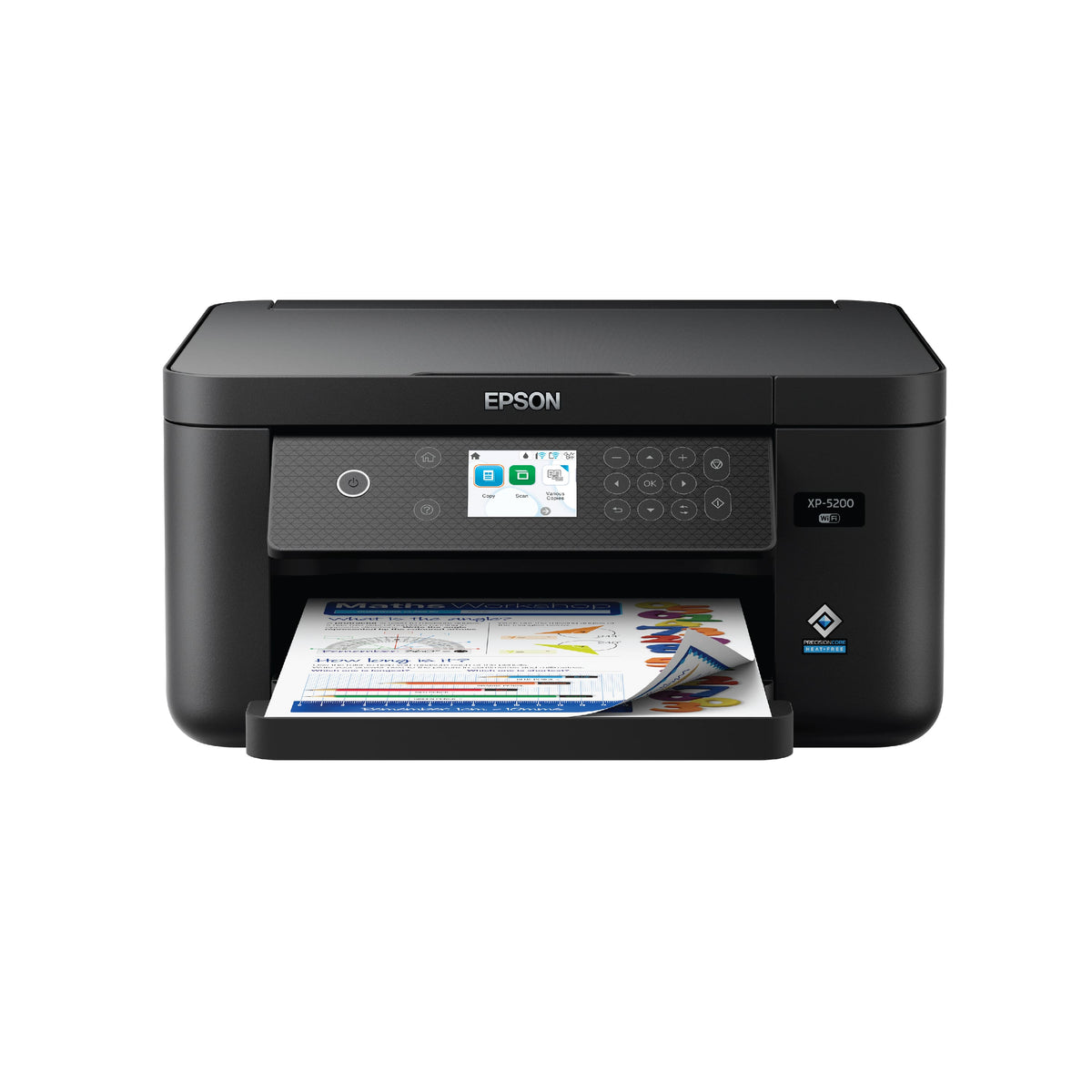 Epson - Expression Home XP-5200 All-in-One Inkjet Printer - Black