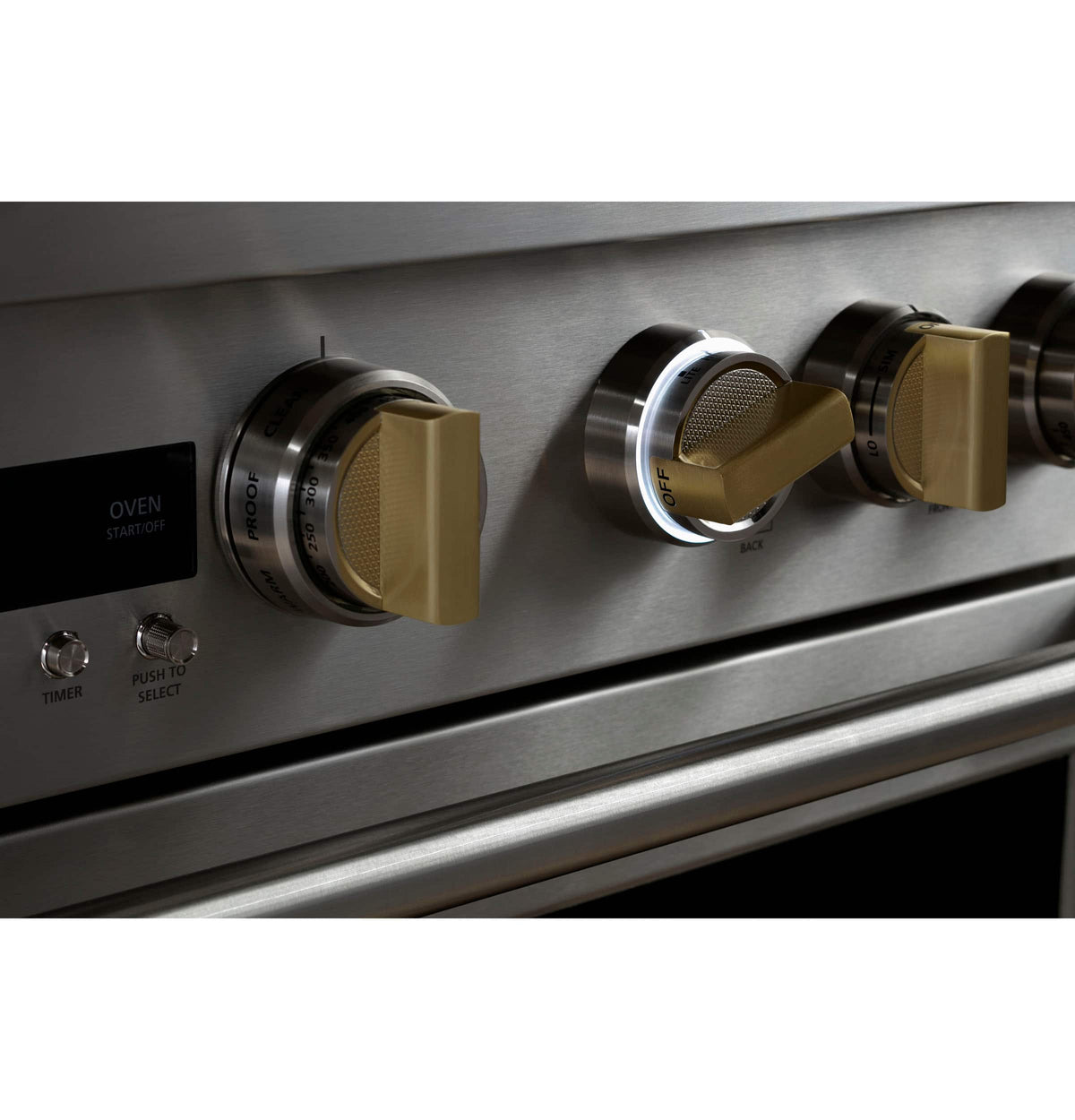 Monogram - 48 in. Wide 7 Burners 8.25 Cu. Ft. Freestanding Double Oven Dual Fuel Convection Smart Range with Self-Clean - Stainless Steel