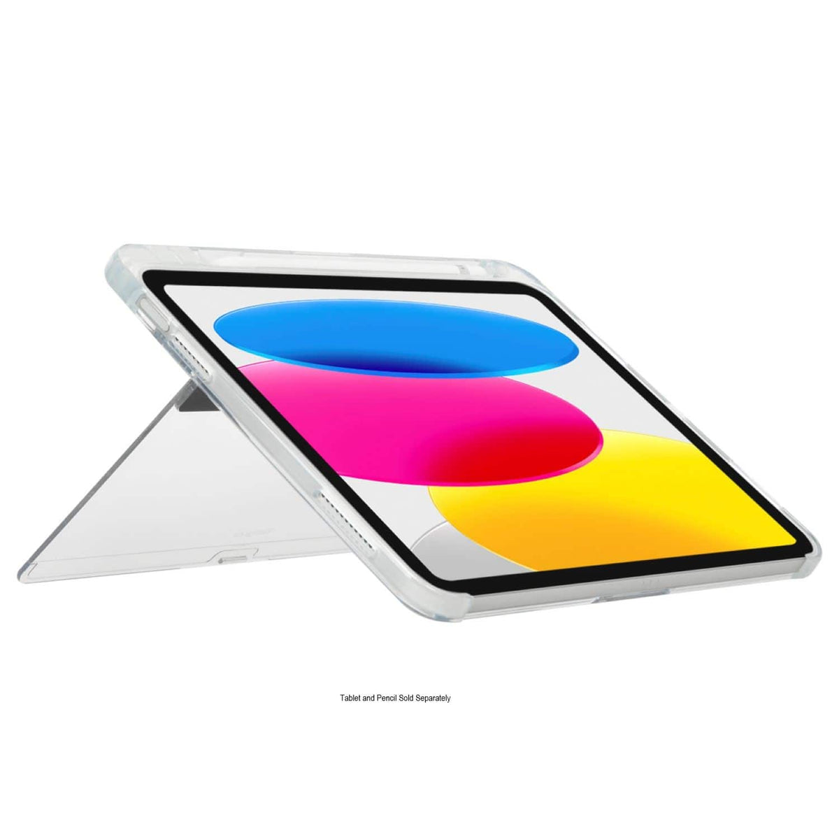 Targus - Click-In Case + Kickstand for iPad 11"(A16) and iPad 10.9"(10th gen.) - Clear