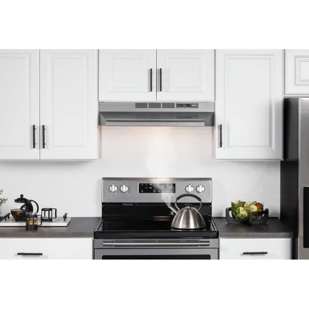 Broan - 36 inches - Convertible - Under cabinet Range Hood - Stainless Steel
