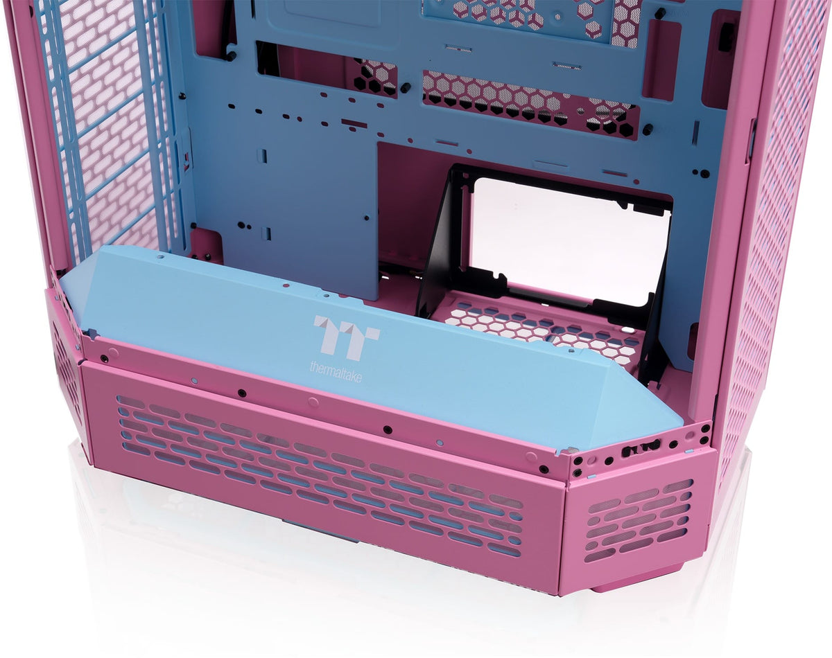 Thermaltake - The Tower 600 Mid Tower ATX PC Case - Bubble Pink