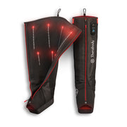 Therabody - JetBoots PRO Plus - Wireless Compression Boots With Vibration & Infrared LED Light - Regular - Black
