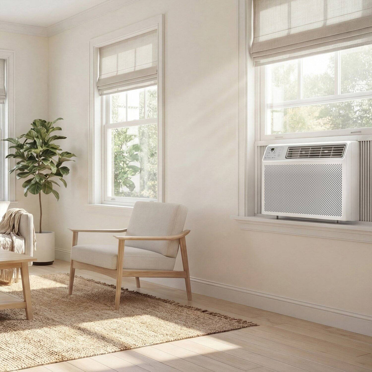 TCL - 450 Sq. Ft. 10,000 BTU Smart Window Air Conditioner - White