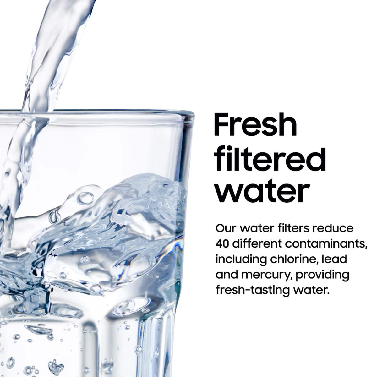 Water Filter for Select Samsung Refrigerators - White