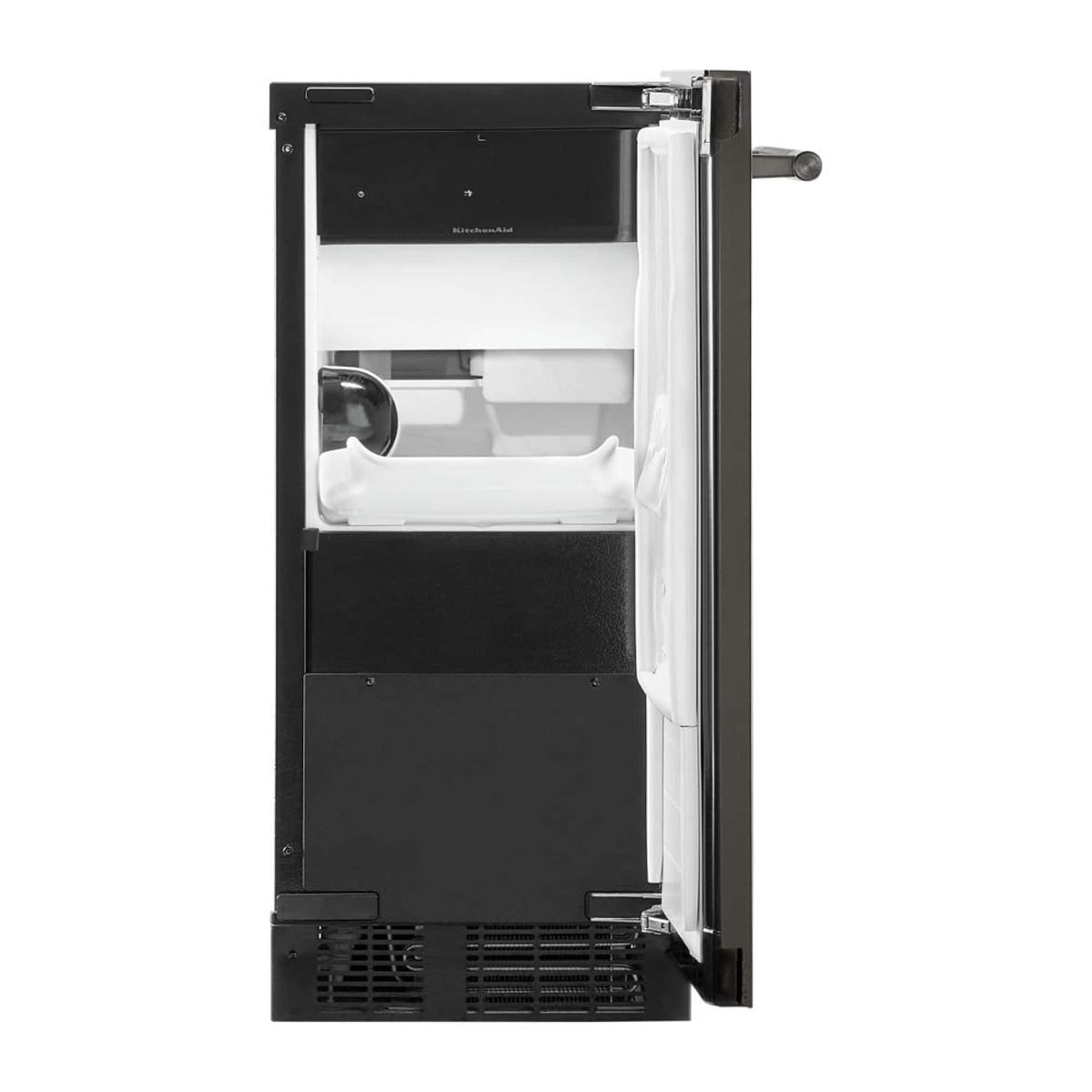 KitchenAid - 18" 35-Lb. Ice Maker - Black Ore
