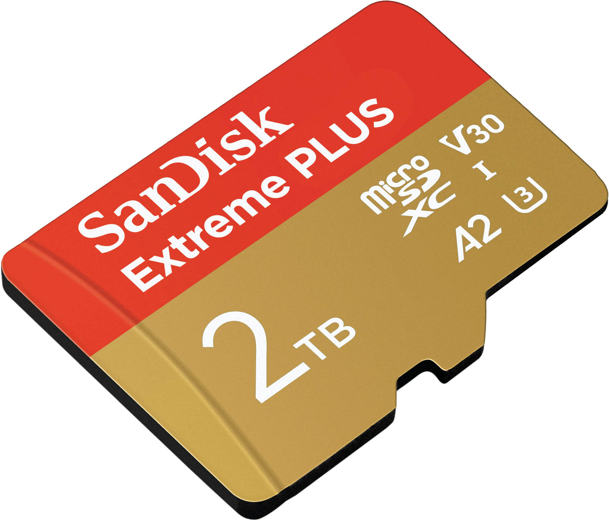 SANDISK - 2TB Extreme PLUS microSDXC UHS-I Memory Card, R/W up to 250/150MB/s