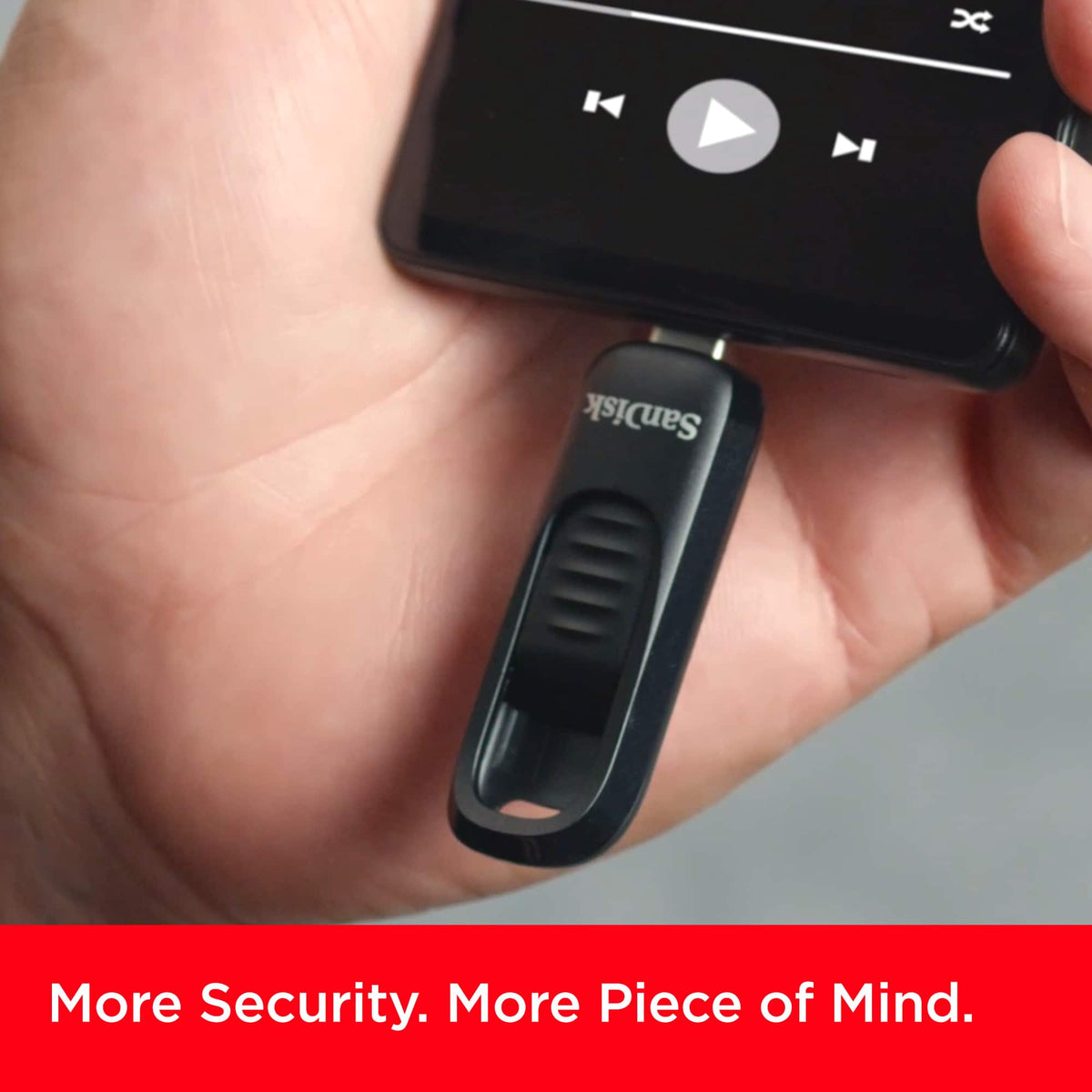 SANDISK - 512GB Ultra Slider USB Type-C Flash Drive - Black