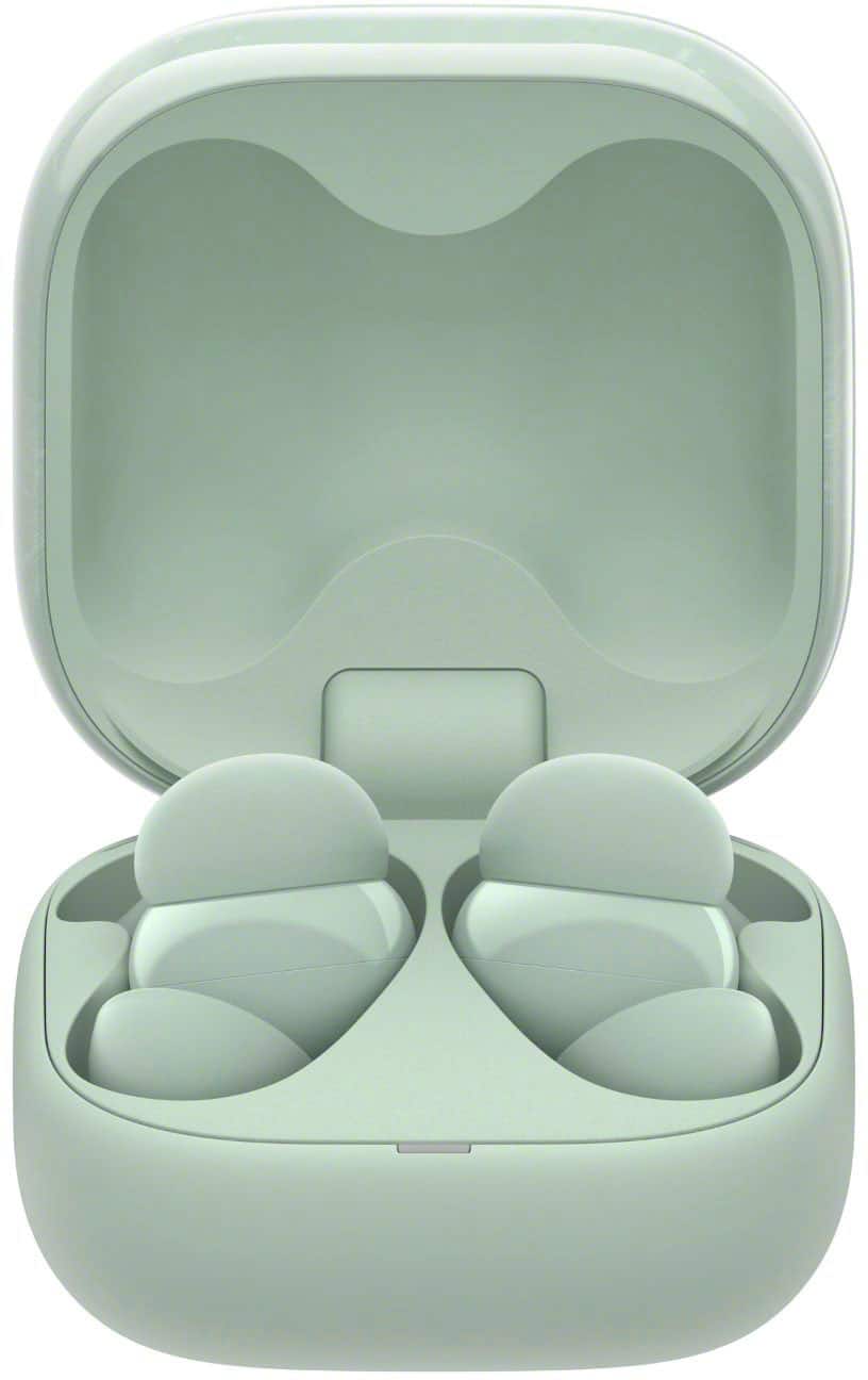 Sony - LinkBuds Fit True Wireless Noise Cancelling Earbuds - Sage Green