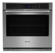 Maytag - 30-Inch Wide Single Wall Oven with EvenAir TRUE Convection System - 5.0 Cu. Ft - Fingerprint-Resistant Stainless Finish