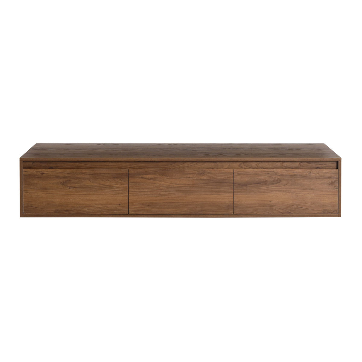 Modern Minimalist Bathroom Cabinet With Soft Close Drawers And Floating Mounting Design