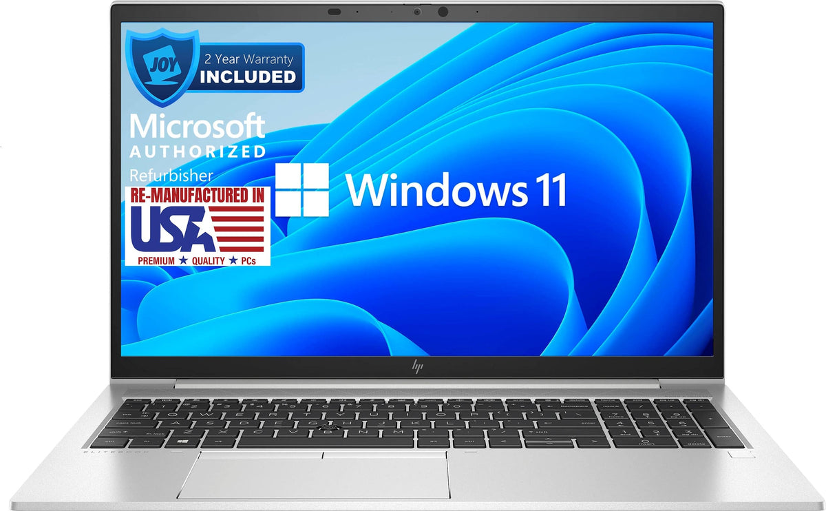 HP - 850 G8 15.6" Refurbished Laptop - Intel 11th Gen i7-1185G7 with 32GB RAM - Intel Iris Xe Graphics - 512GB SSD - Silver