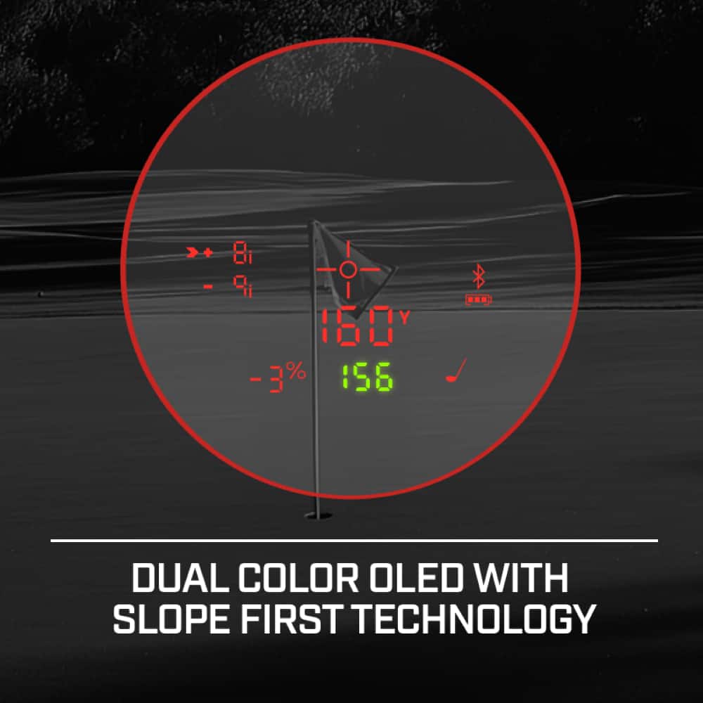 Bushnell - Tour V7 Shift Patriot Pack Laser Rangefinder - Black/Orange
