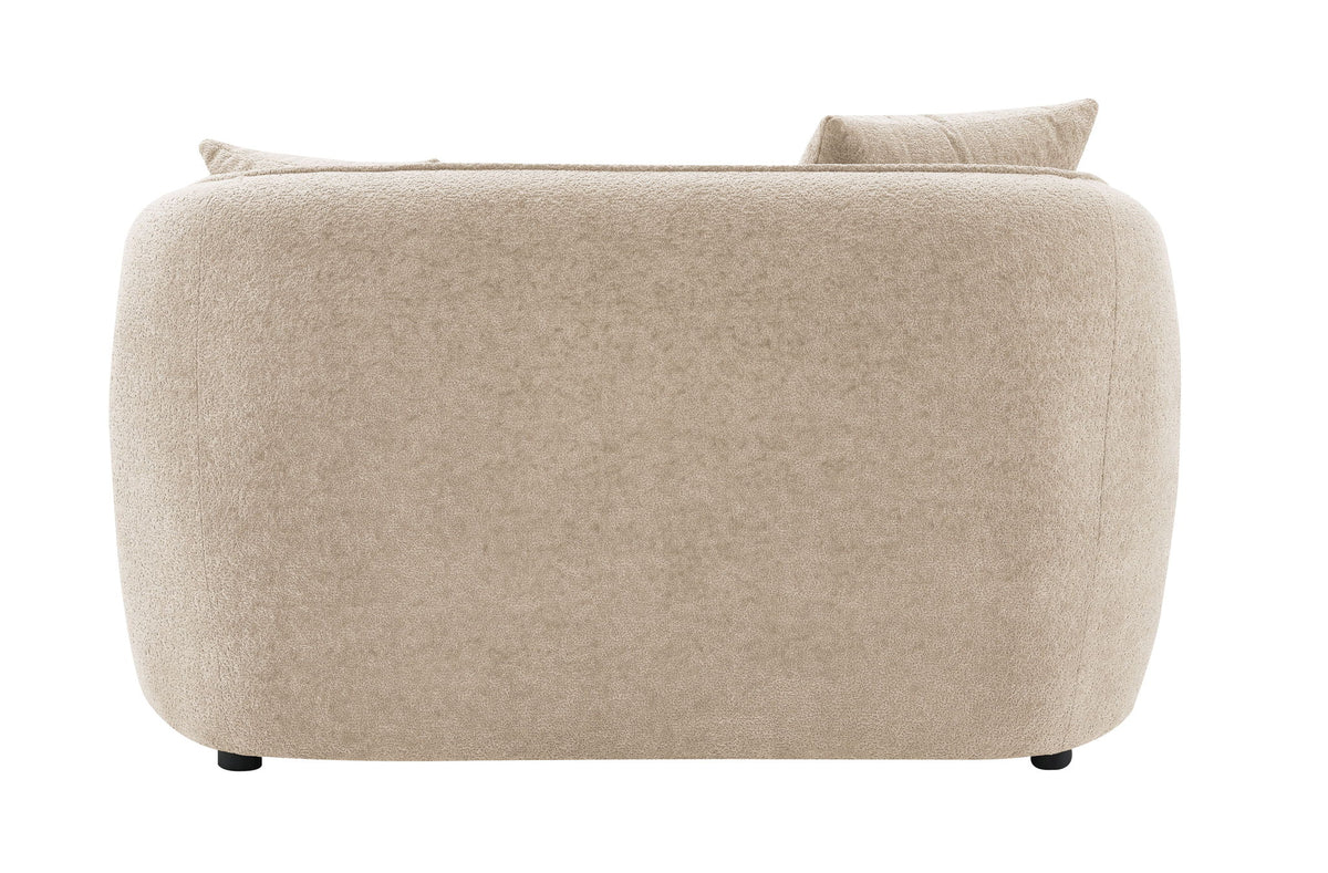 Keith - Loveseat With 2 Matching Color Toss Pillows