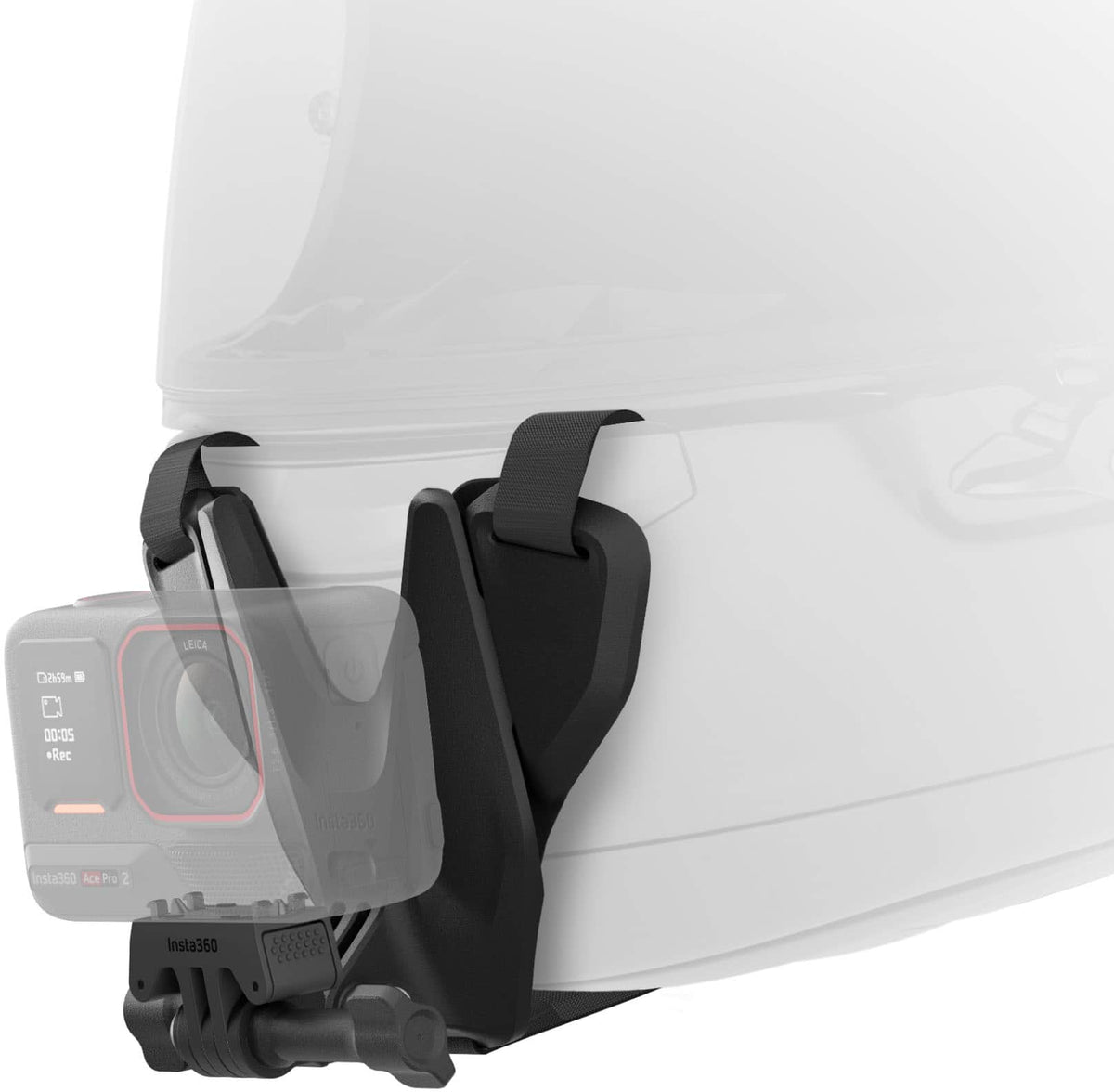 Helmet Strap Chin Mount 2.0 Compatible with Insta360 X3/X4/X5, X4 Air, GO 2/3/3s/Ultra, Ace/Pro/2, ONE RS/R/X/X2