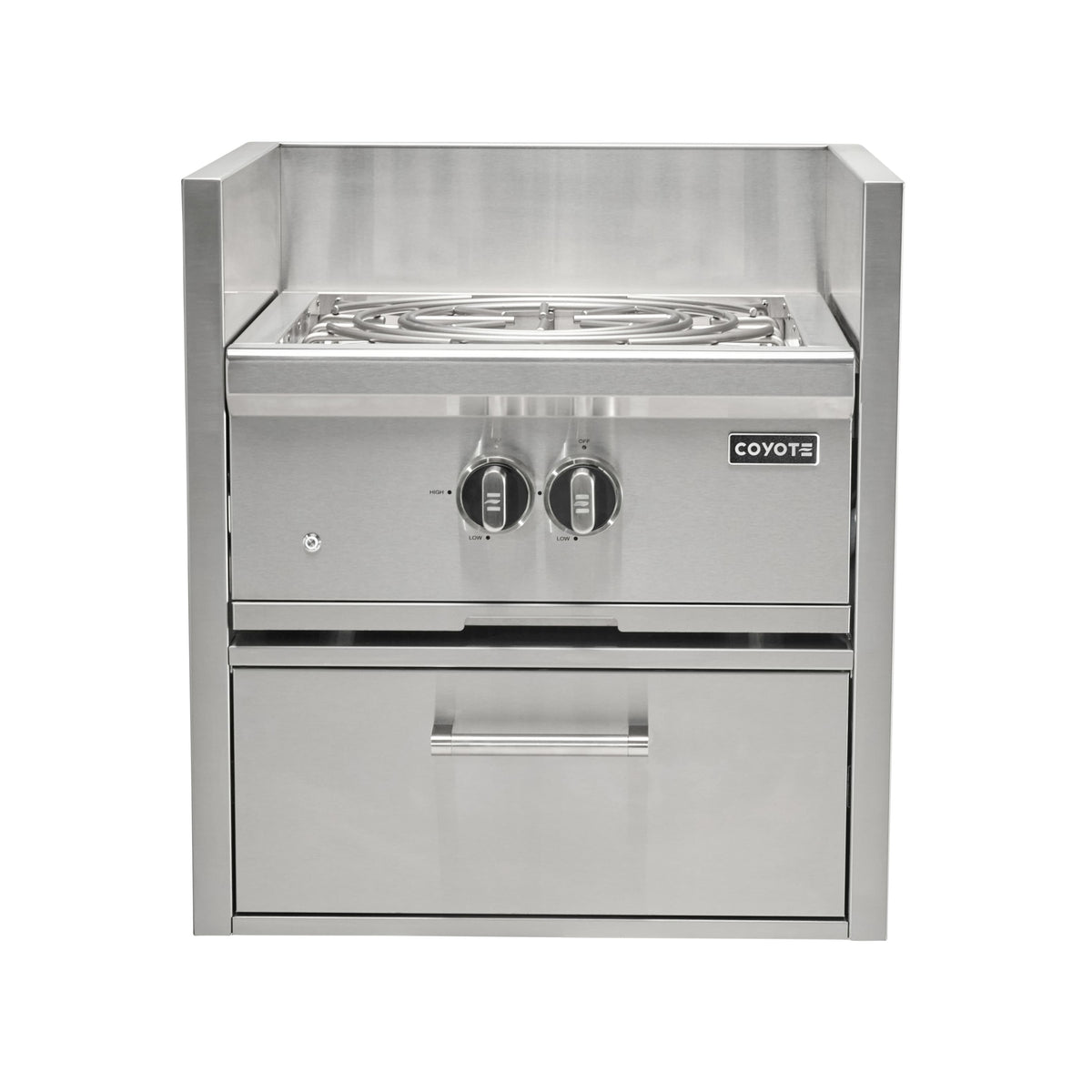 Coyote Outdoor Living - Coyote Asado Kamado Grill Insert Sleeve - Stainless Steel